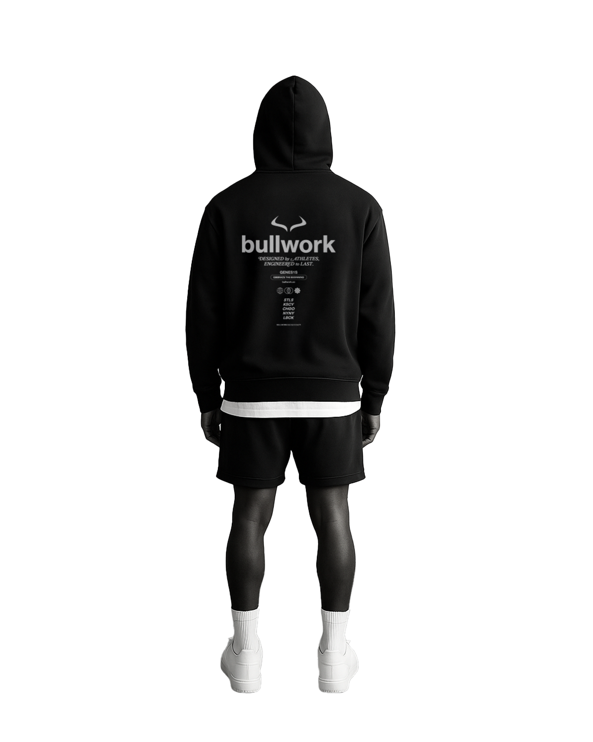 founders fleece – black
